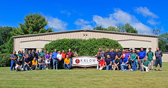 Our proud employees outside of our North Clarendon facility