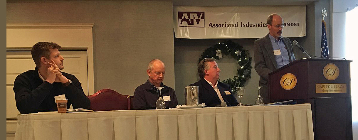 Kalow speaks during panel discussion of Vermont Training Program achievements